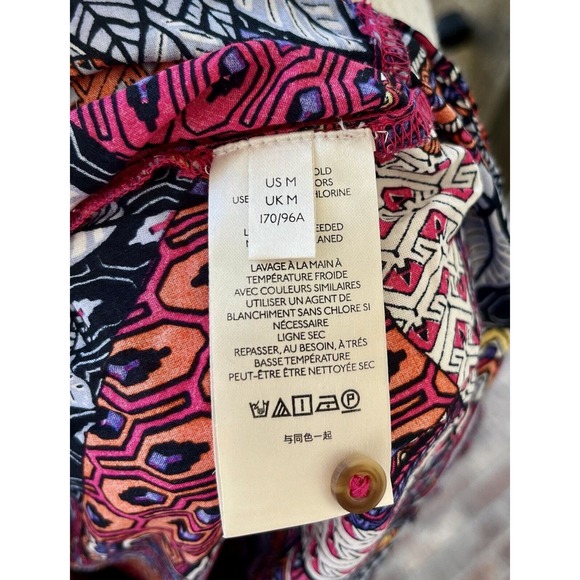 Maeve by Anthropologie Women’s Size Medium Whimsical Pintuck Button Sleeveless - Picture 12 of 14